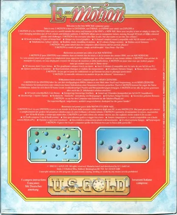 Game of Harmony, The box cover back